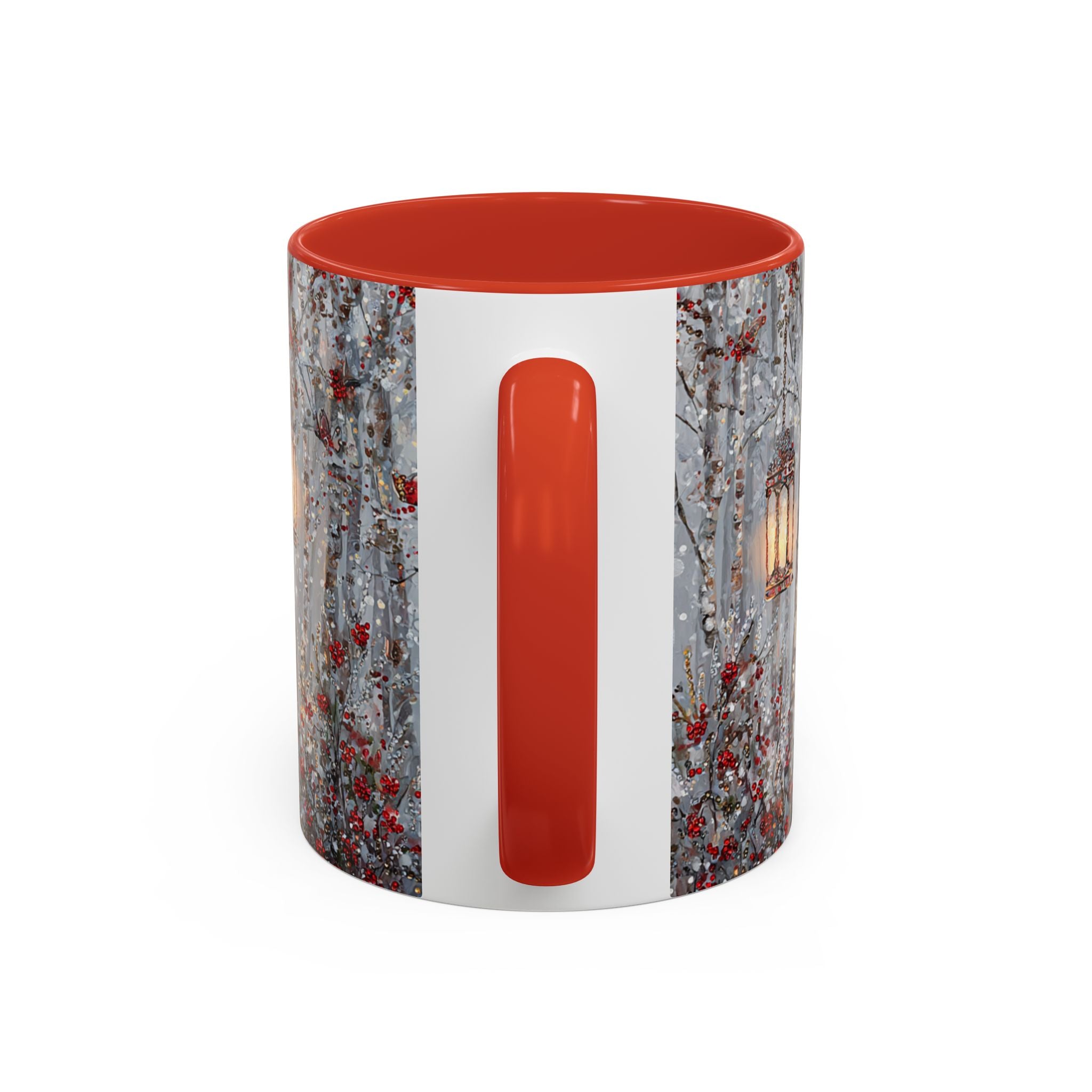 Winter Wonderland Coffee Mug - Snowman & Cardinals Design (11/15oz)