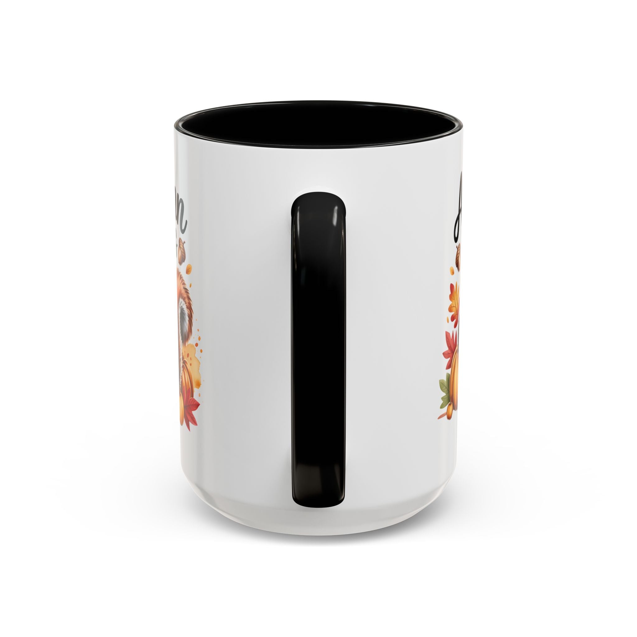 Autumn is nuts  Accent Coffee Mug - Perfect for Fall Celebrations nature and animal lovers