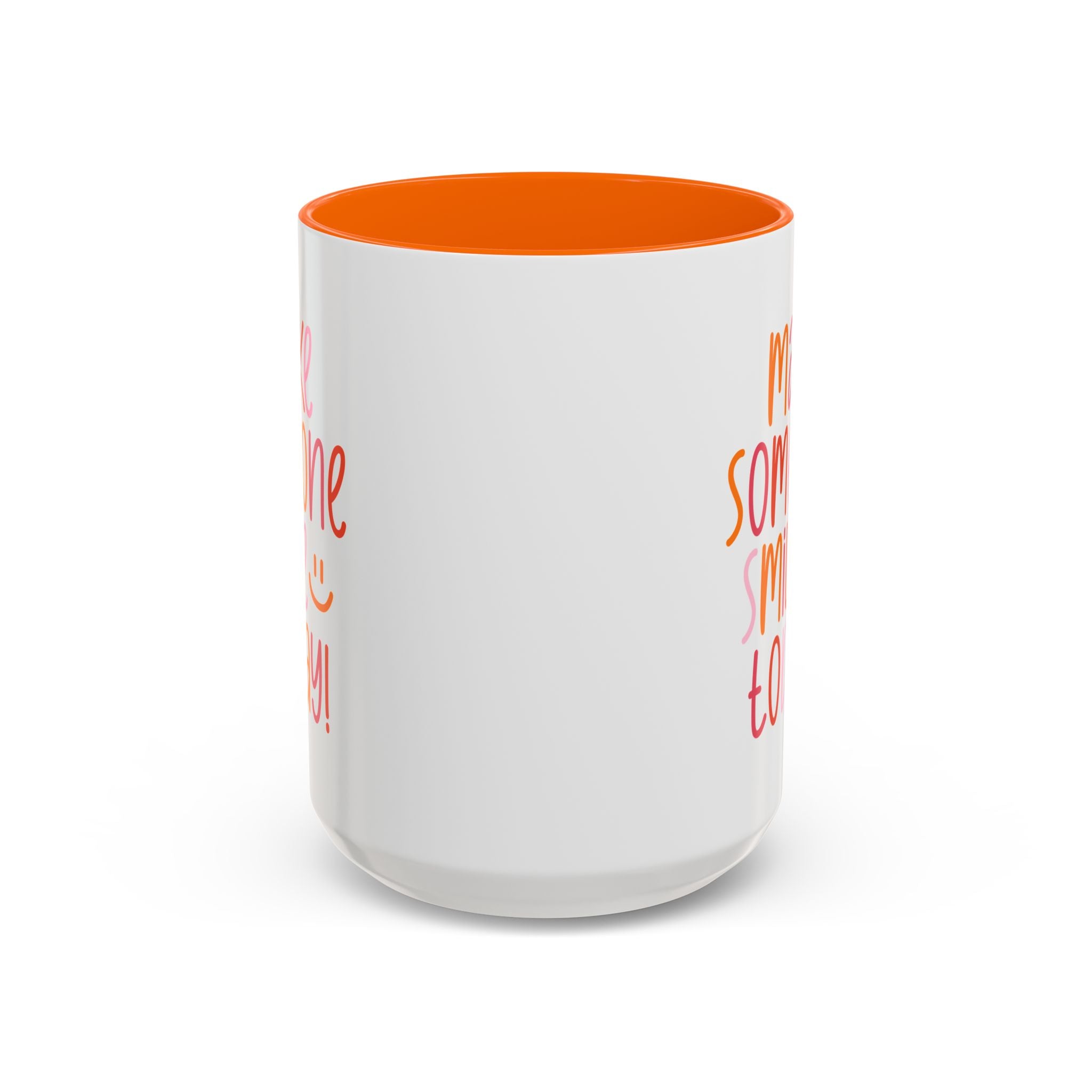 Motivational Coffee Mug - Make Someone Smile Today! - Gift for Friend, Inspirational, Cute Coffee Cup, Office Mug, Cheerful Drinkware