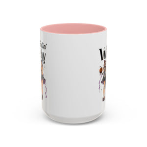 Witchy Accent Coffee Mug - Spooky Halloween Mug, Witchy Decor, Gift for Her, Fall Coffee Cup, Party Mug