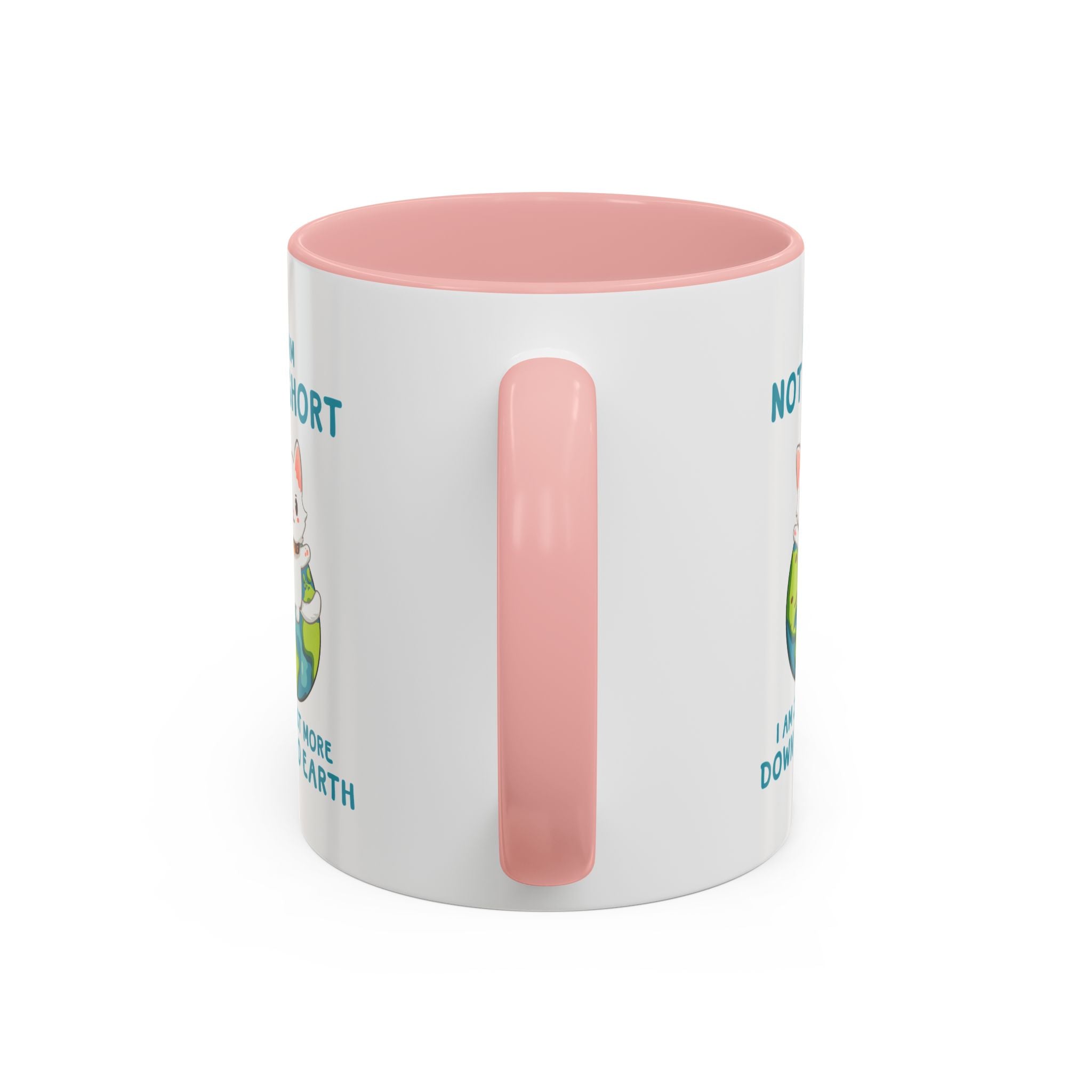 Cute Down to Earth Cat Coffee Mug - Perfect Gift for Cat Lovers