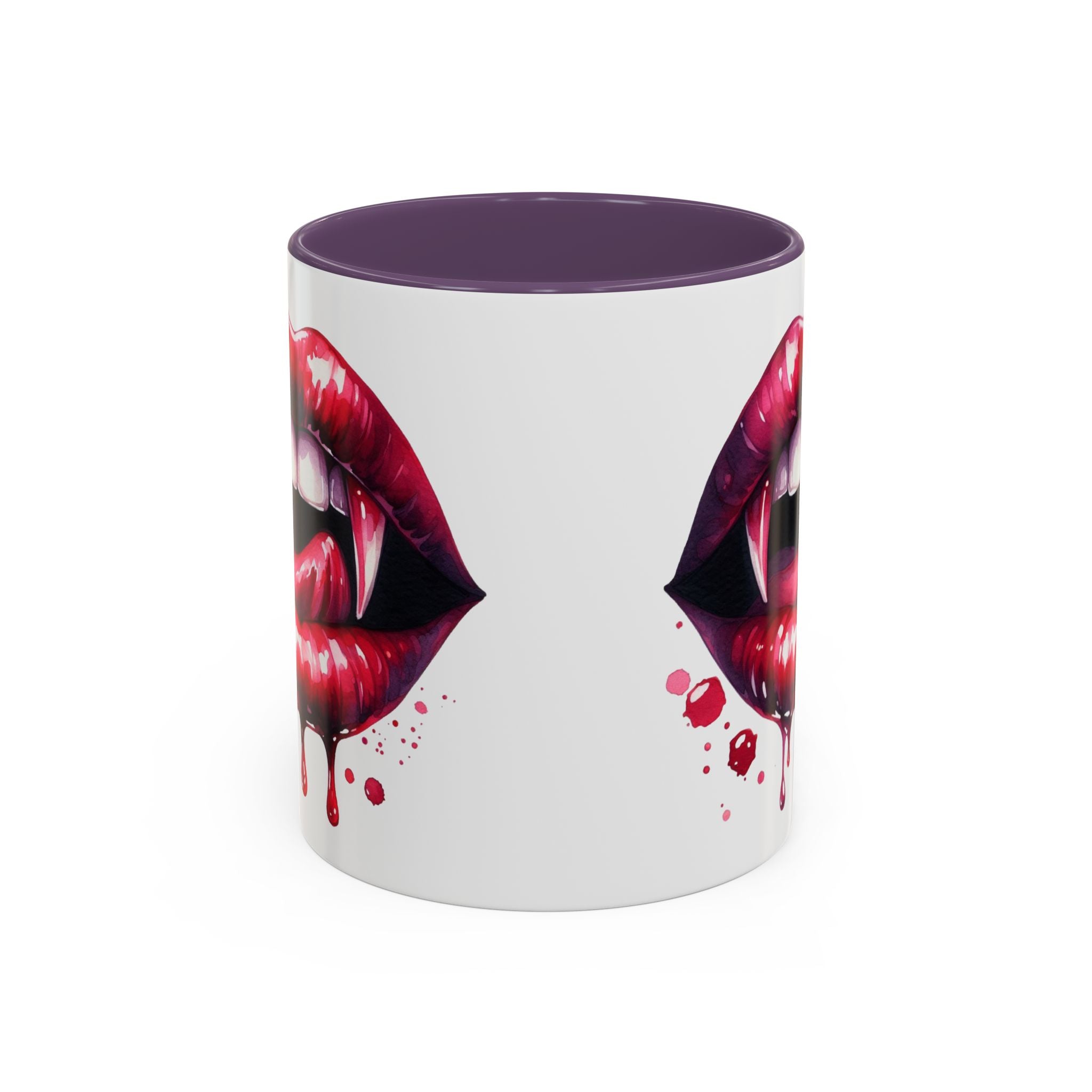 Gothic Vampire Teeth Coffee Mug – Perfect for Halloween, Spooky Occasions, Gift for Horror Lovers, Unique Accent Cup