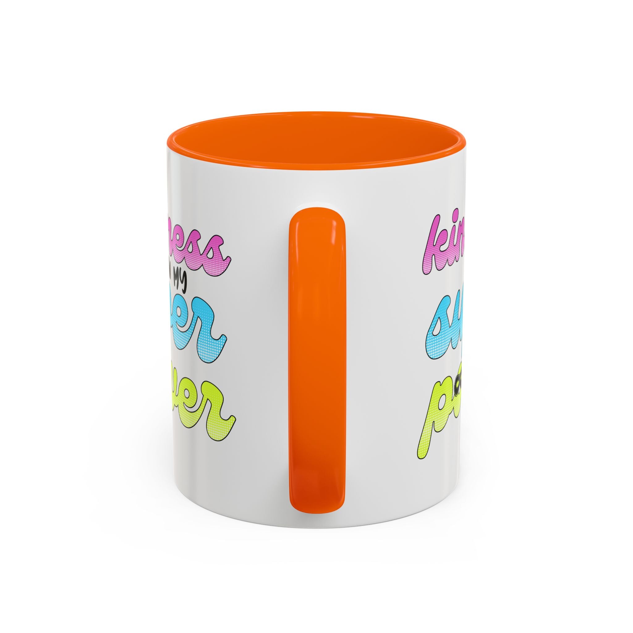 Kindness Superpower Coffee Mug, Inspirational Gift for Friends, Motivational Work Mug, Cute Drinkware for All Occasions, Unique