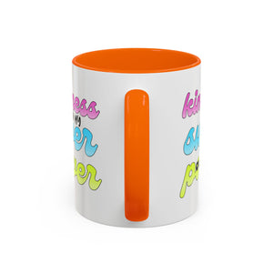 Kindness Superpower Coffee Mug, Inspirational Gift for Friends, Motivational Work Mug, Cute Drinkware for All Occasions, Unique