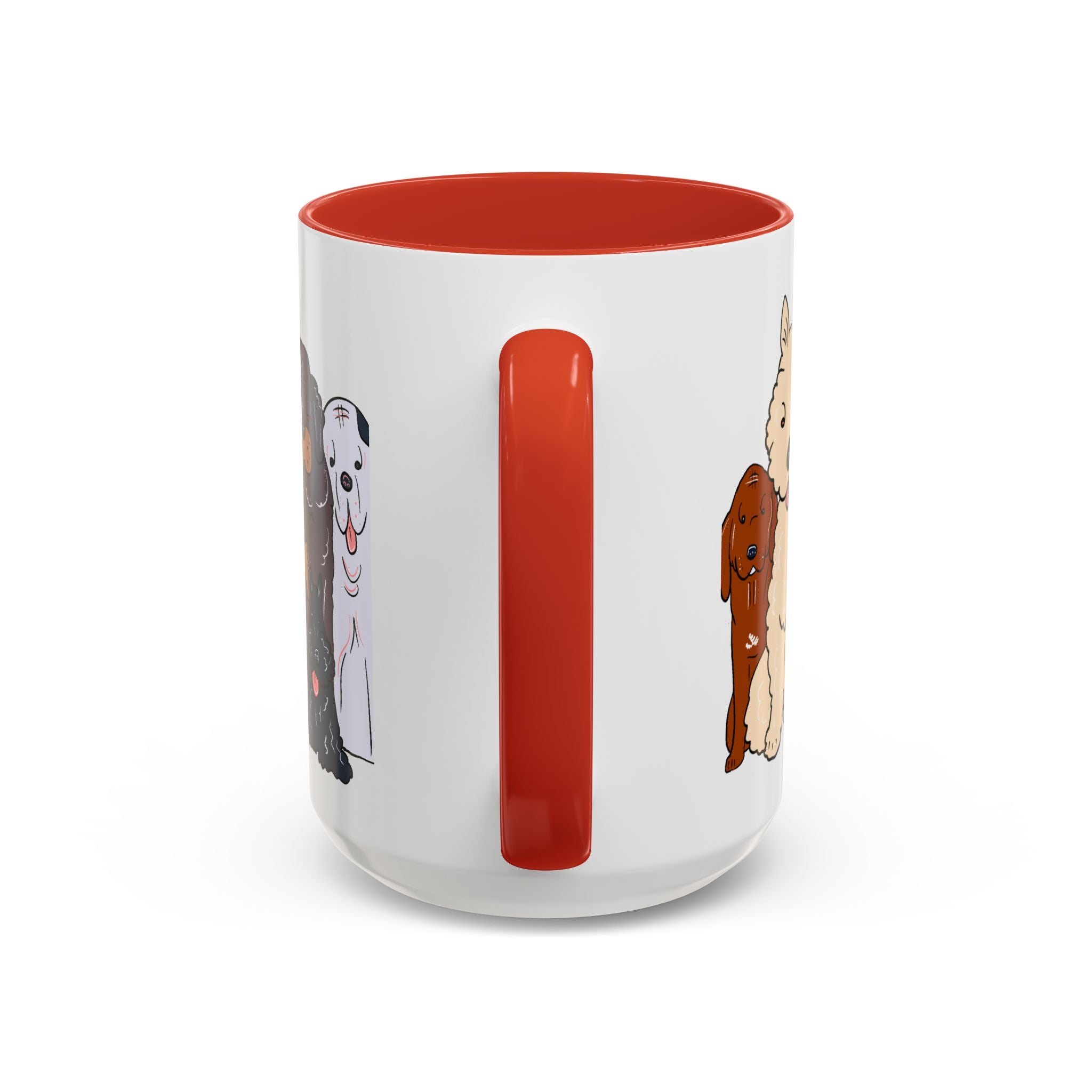 Cute Dog Breed Accent Coffee Mug, Pet Lover Gift, Canine Mug, Gifts for Dog Owners, Puppy Lover Mug