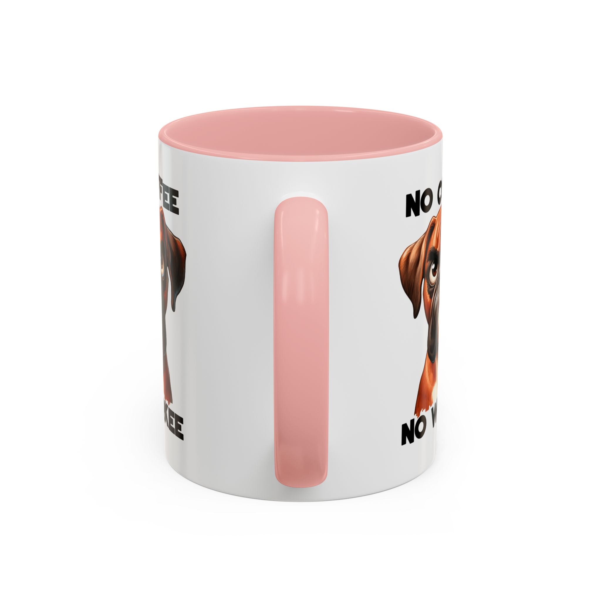 Boxer Dog Coffee Mug - No Coffee No Workee, Funny Dog Lover Gift, Pet Owner Tea Cup, Animal Lover Kitchen Decor, Boxer Mom Mug