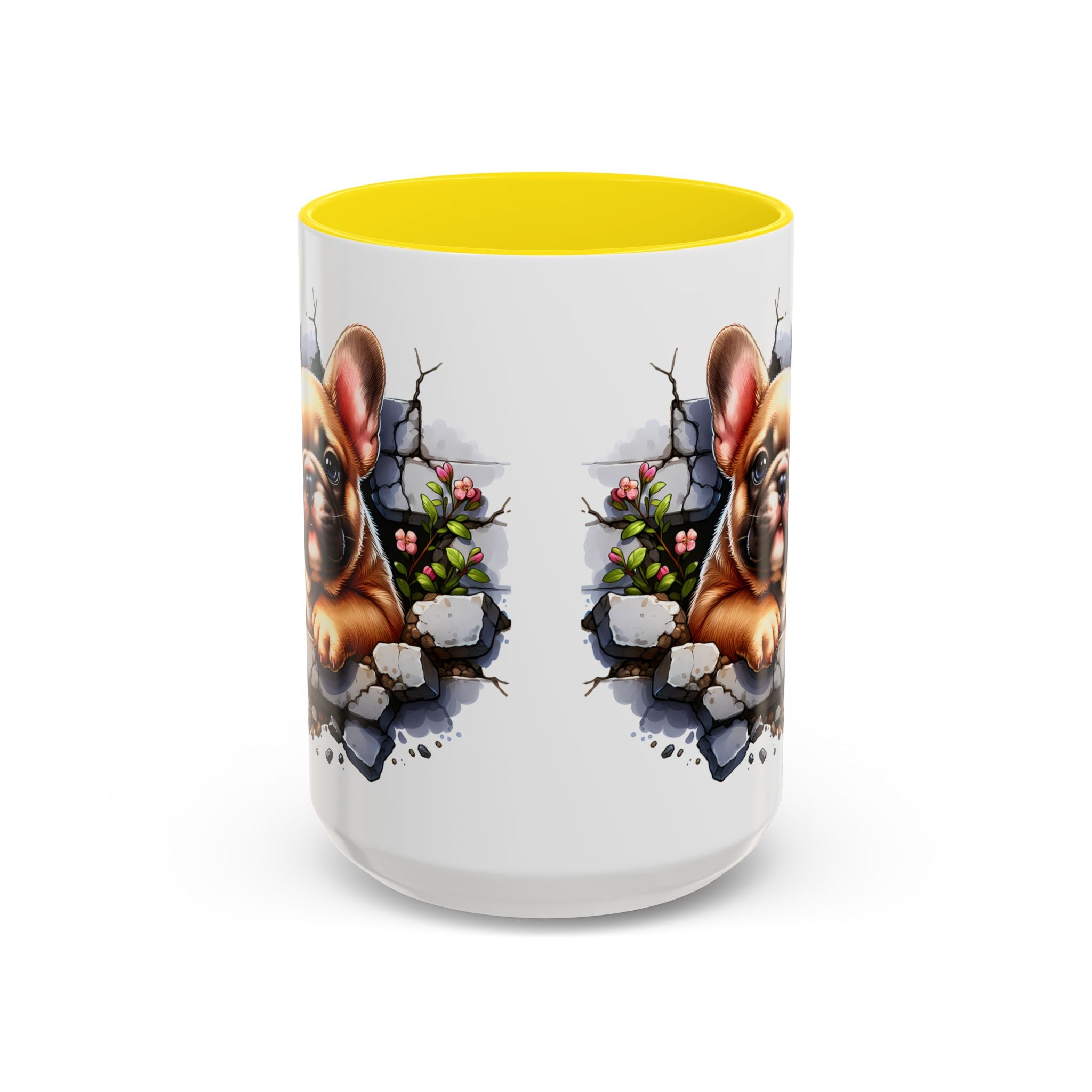 Charming Dog-Themed Coffee Mug, Perfect for Pet Lovers, Gift for Dog Owners, Cute French Bulldog Art, Ideal for Birthdays and Holidays