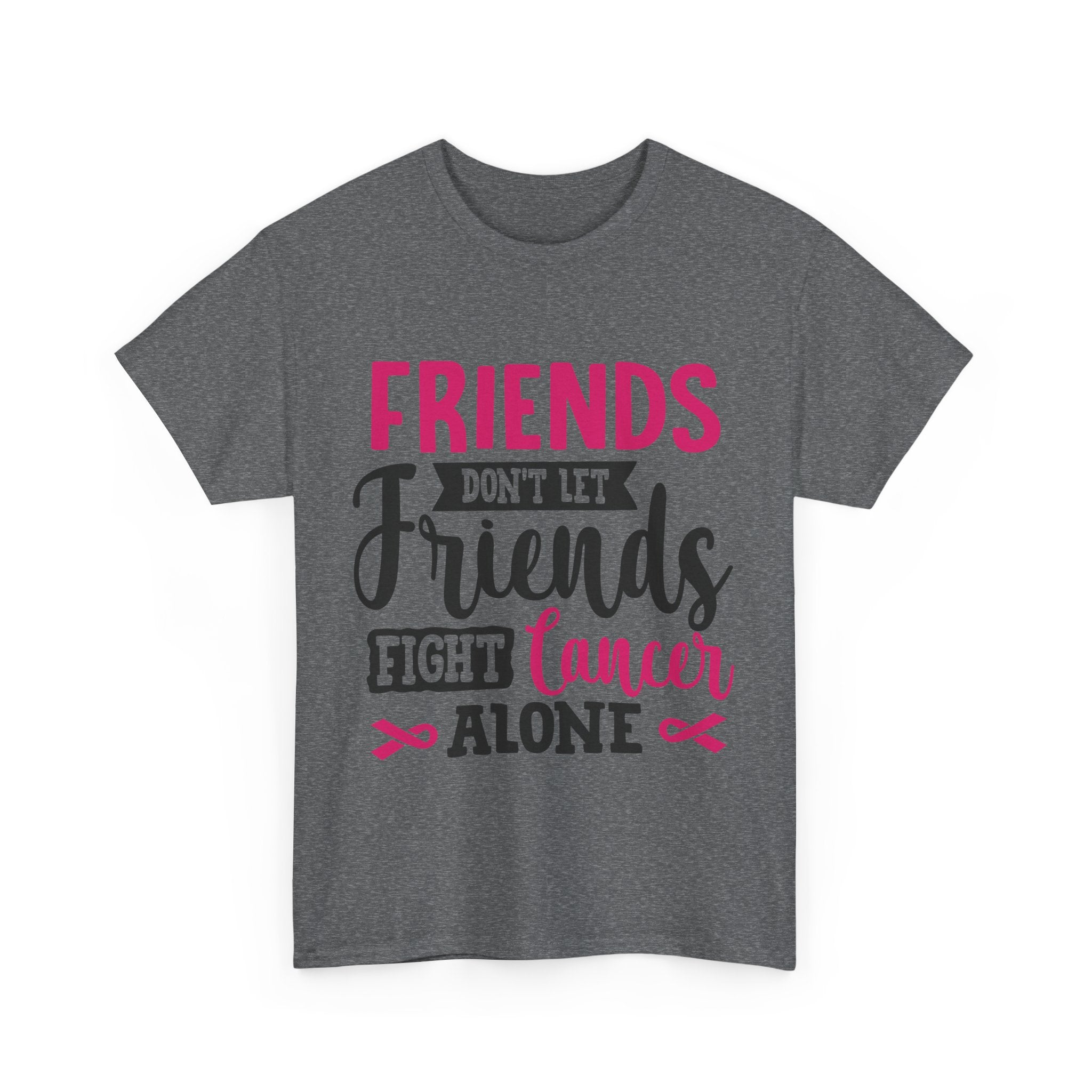 Unisex Cancer Awareness Tee, Support Friends, Fight Cancer Together, Inspirational Gift, Awareness Event Shirt