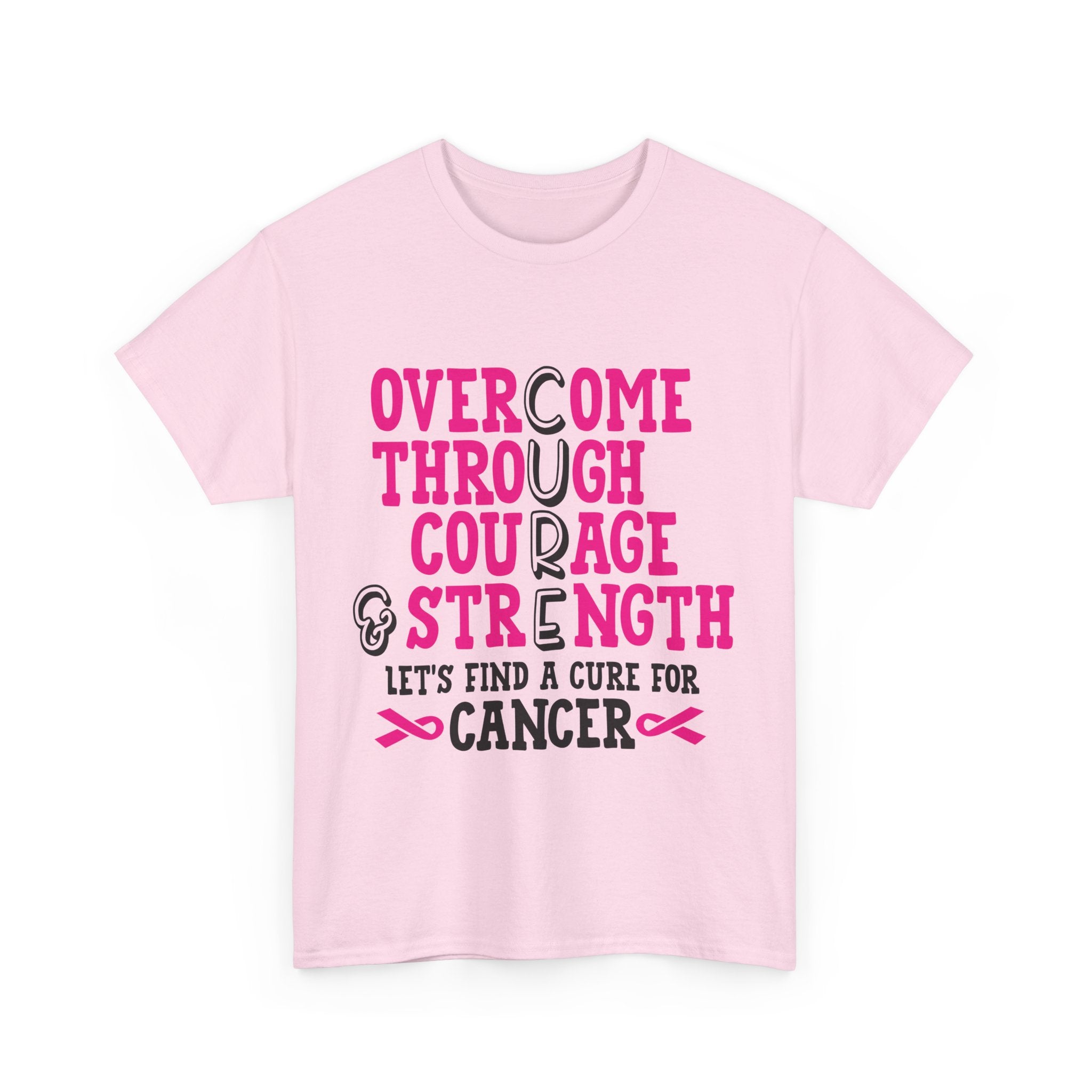 Inspirational Cancer Awareness Tee, Unisex Cotton Shirt, Supportive Tee, Gift for Survivors, Breast Cancer Awareness, Strength and [...]
