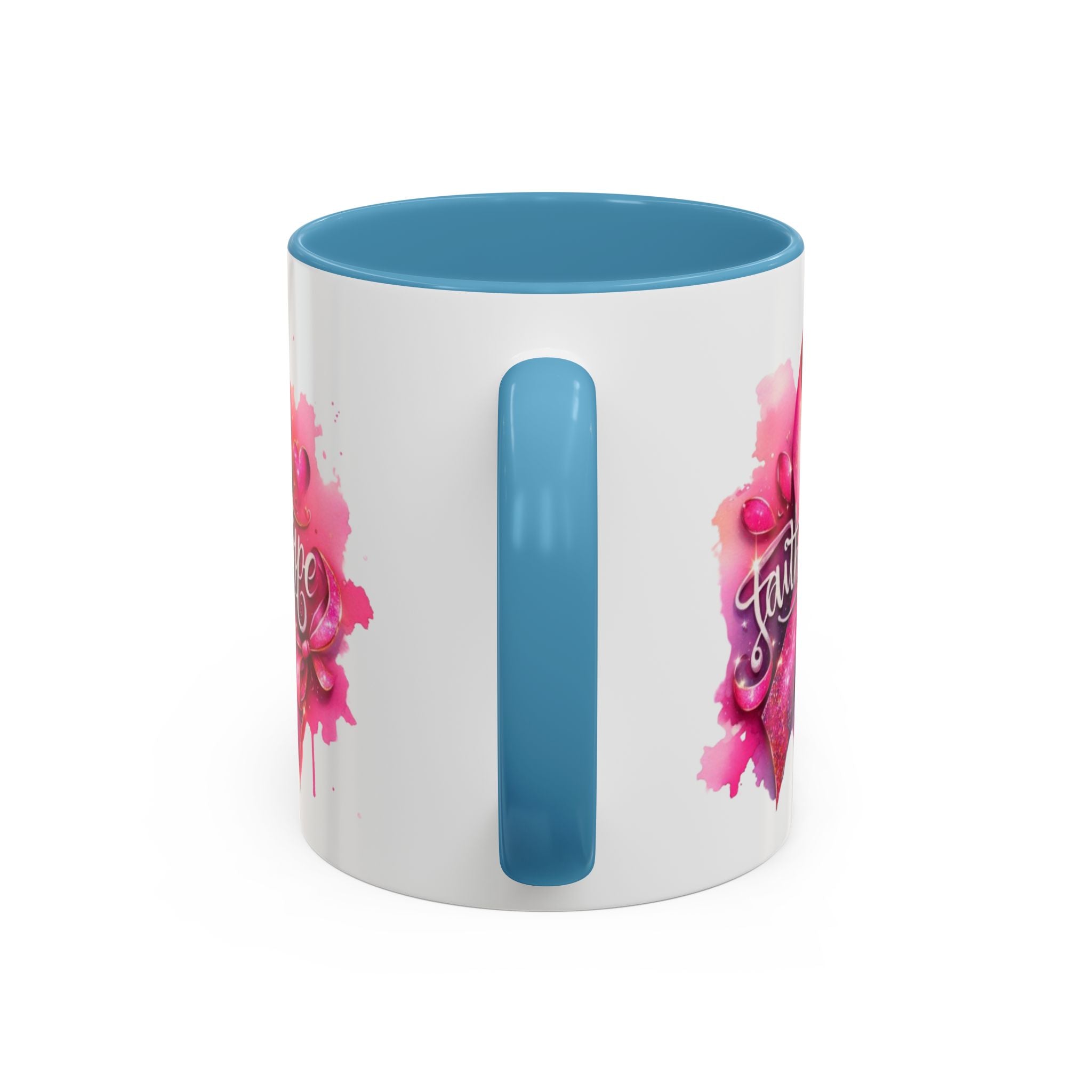 Cancer awareness Inspirational Hope & Faith and Love Coffee Mug