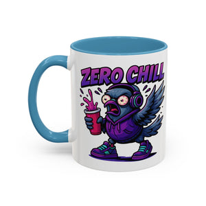 Zero Chill Accent Coffee Mug - Fun Ceramic Cup for Coffee Lovers, Unique Gift for Friends, Quirky Drinkware, Perfect for Birthdays, [...]