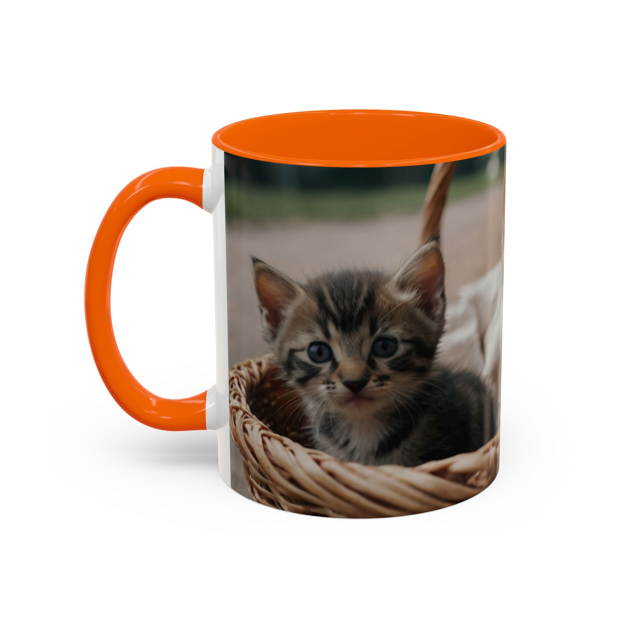Cute Cat Accent Coffee Mug - 11oz & 15oz family of cats