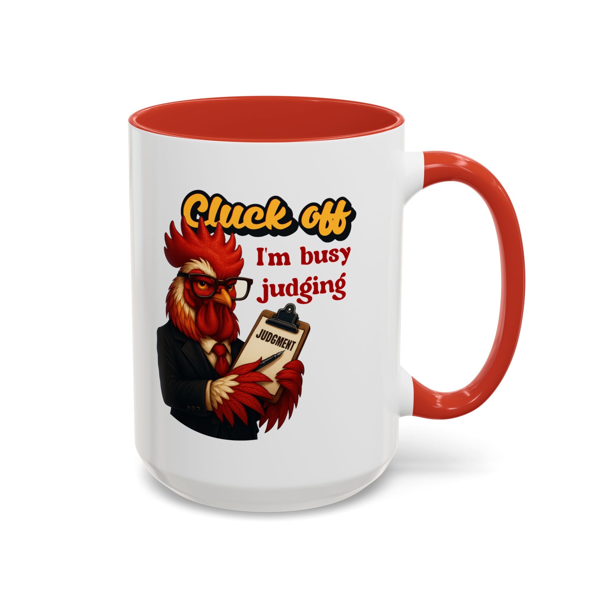 Funny Cluck Off Coffee Mug - Perfect for Chicken Lovers, Gag Gifts, Office Humor, and Birthdays