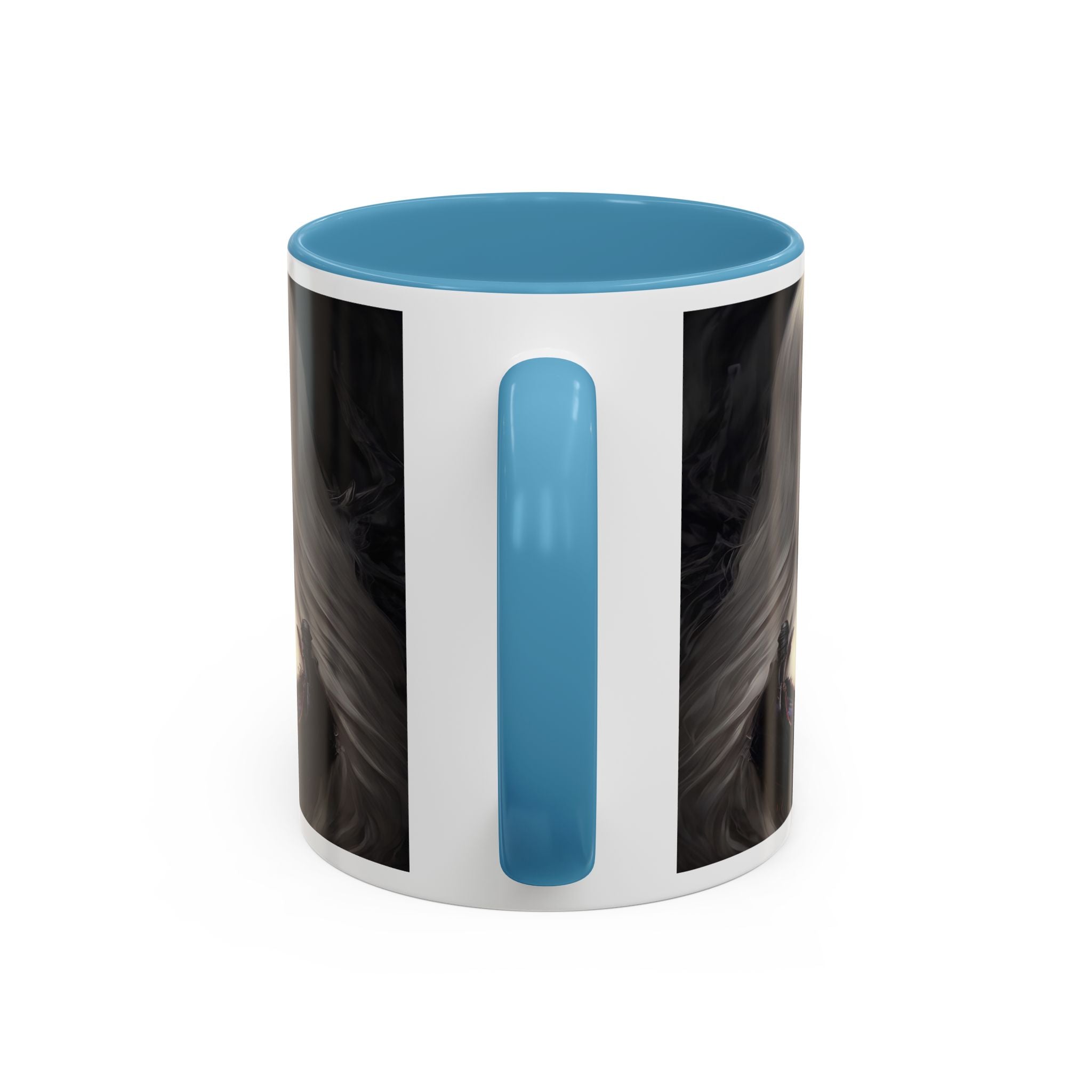 sexy busty woman vampire Gothic Fantasy Coffee Mug - 11oz & 15oz horror art