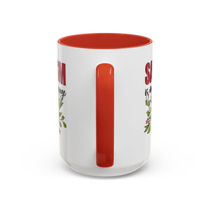Sarcasm Coffee Mug - 11/15oz Floral Design, Perfect for Coffee Lovers
