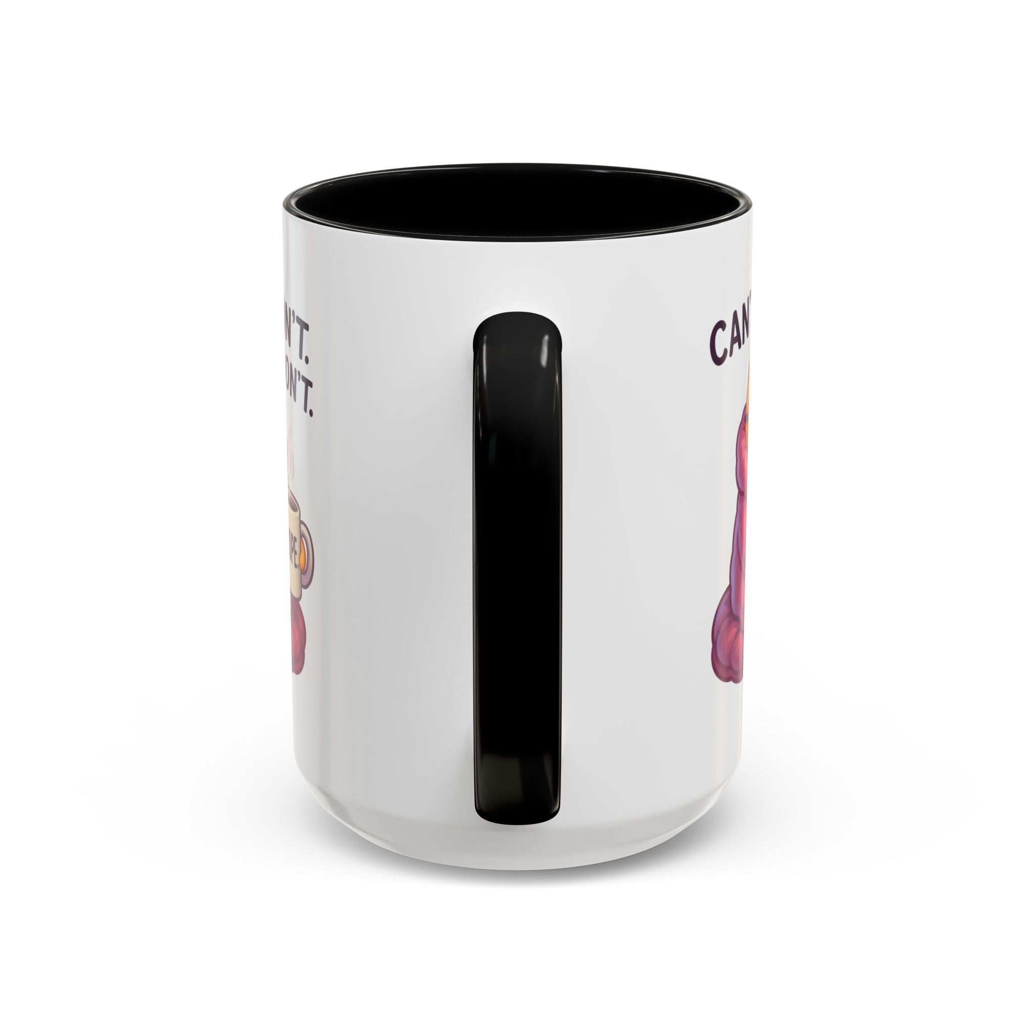 Cozy Cartoon Coffee Mug - Perfect for Lazy Days, Gifts for Friends, Cute Coffee Cups, Inspirational Morning Mug, Funny Beverage Container