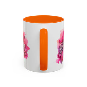 Cancer awareness Inspirational Hope & Faith and Love Coffee Mug