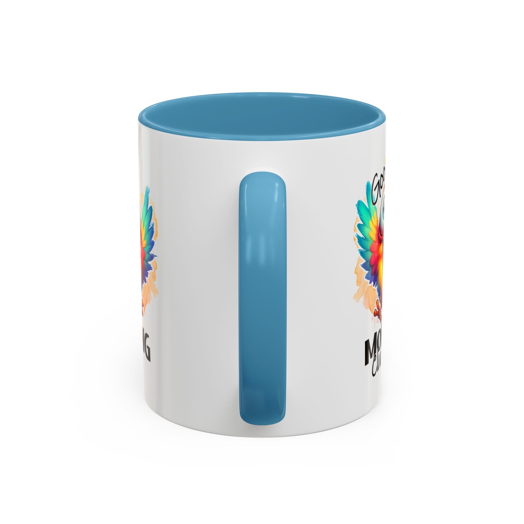 good Morning Mug with Cheerful Rooster Design - Perfect for Coffee Lovers, Gifting, Morning Routine, Kitchen Decor, Bird Enthusiasts