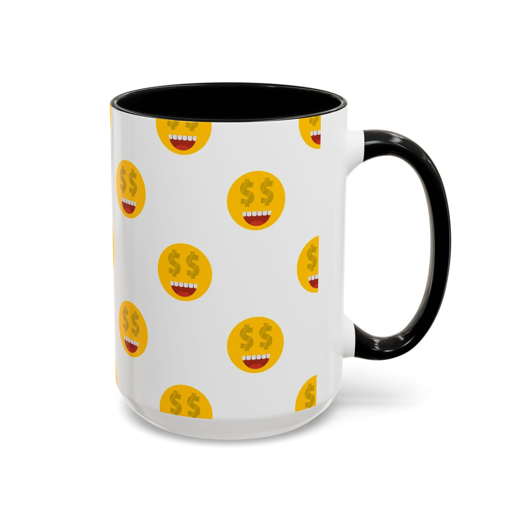 Smiles and dollars Accent Coffee Mug (11, 15oz)