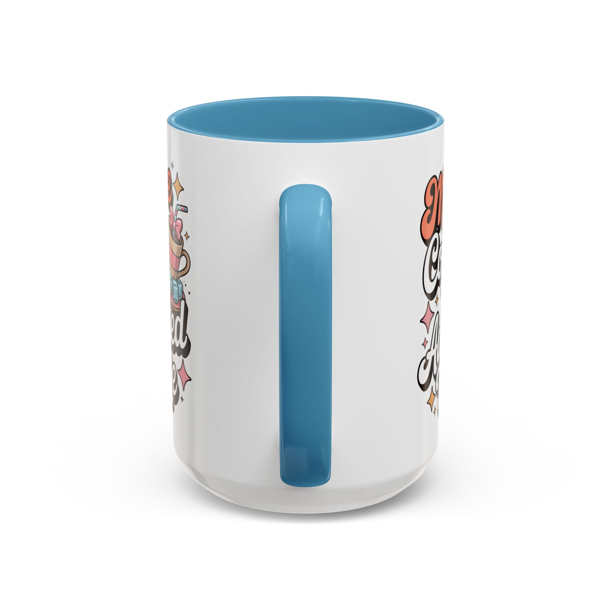Coffee Addict Accent Mug - Fun Design for Coffee Lovers