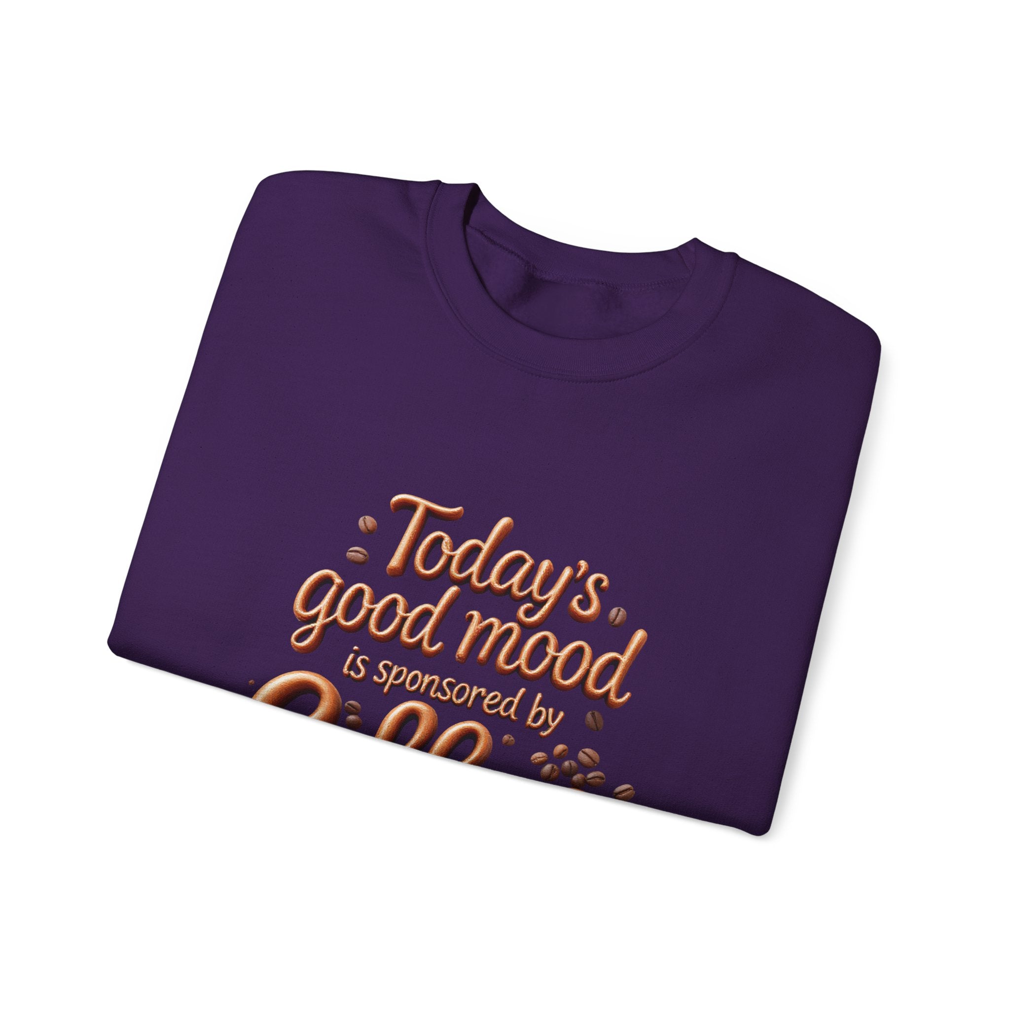 Coffee Mood Crewneck Sweatshirt - Cozy Gift for Coffee Lovers, Perfect for Birthdays, Holidays, Casual Days, Comfortable Wear
