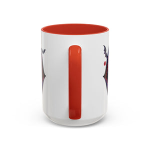 Vampire Lips Coffee Mug, Gothic Drinkware, Halloween Gift, Spooky Kitchen Decor, Vampires, Halloween Party Accessories