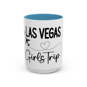 Las Vegas girls trip Accent Coffee Mug (11, 15oz) by the x m world