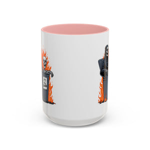 Funny Grim Reaper Coffee Mug - Perfect for Halloween, Gift for Friends, Quirky Kitchen Decor, Novelty Drinkware