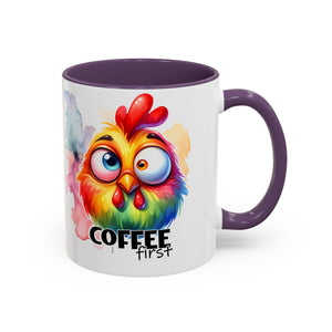 funny Chicken Coffee Mug - Whimsical Gift for Coffee Lovers,  Drinkware, Home Decor, Kitchen Essentials
