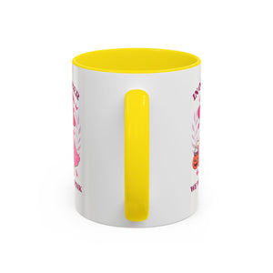 Halloween Breast Cancer Awareness Coffee Mug | October 2023 Gift, Pink Ribbon Mug, Spooky Coffee Cup, Cute Duck Mug, Fall Decor