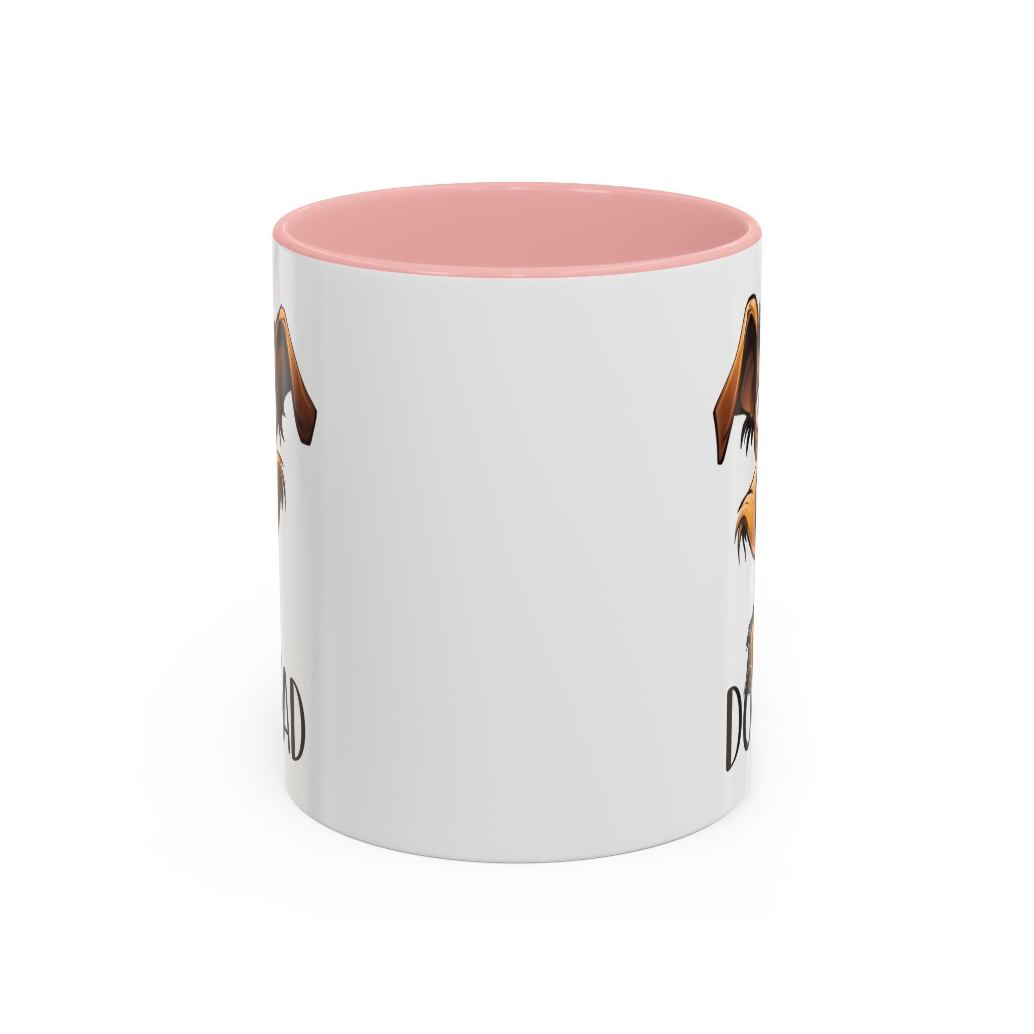Dog Dad Accent Coffee Mug - Fun Gift for Dog Lovers, Pet Fathers, Father's Day, Birthday, Coffee Lovers