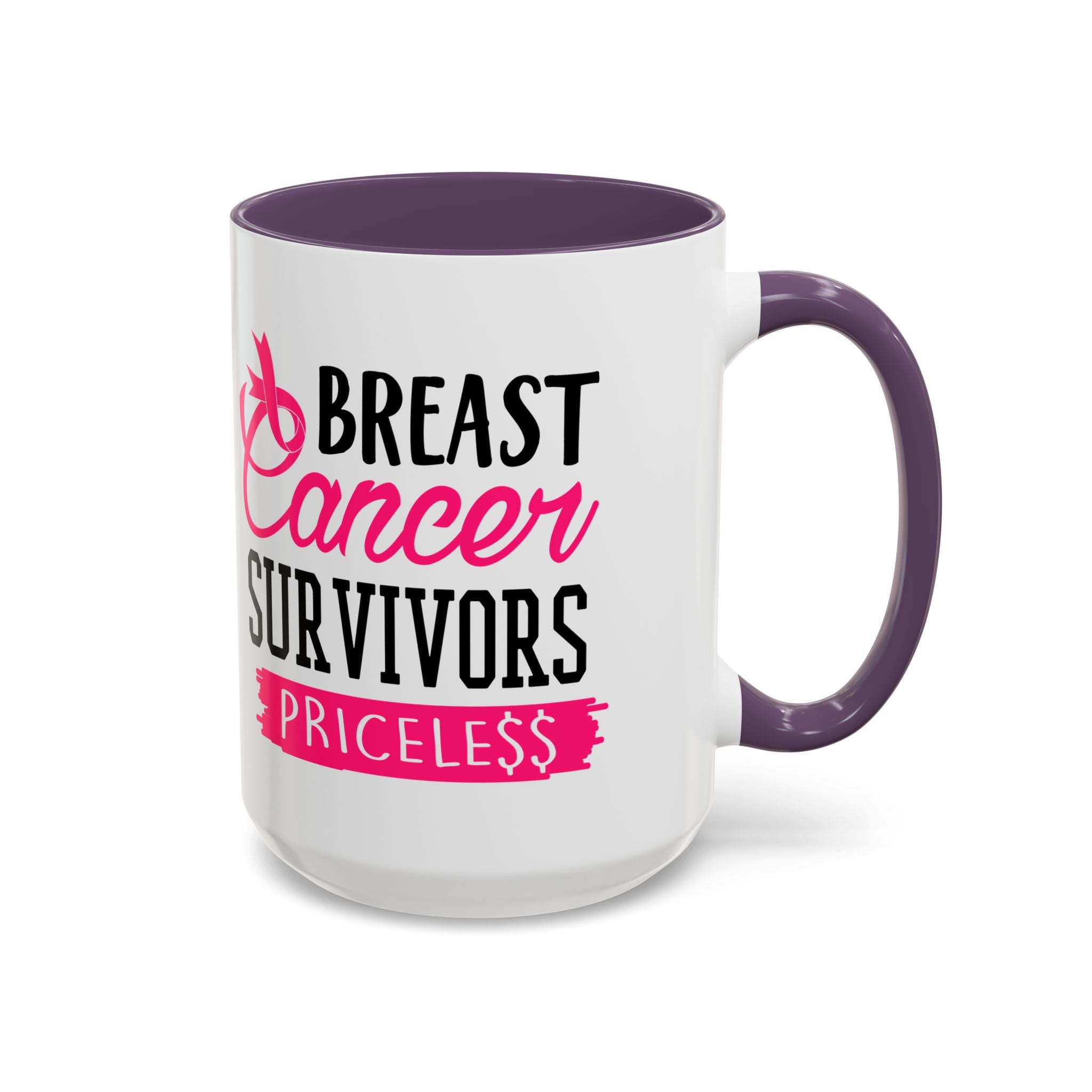 Breast Cancer Survivors Coffee Mug, Inspirational Cancer Gift, Supportive Awareness Mug, Gift for Survivors, Encouraging Morning Coffee