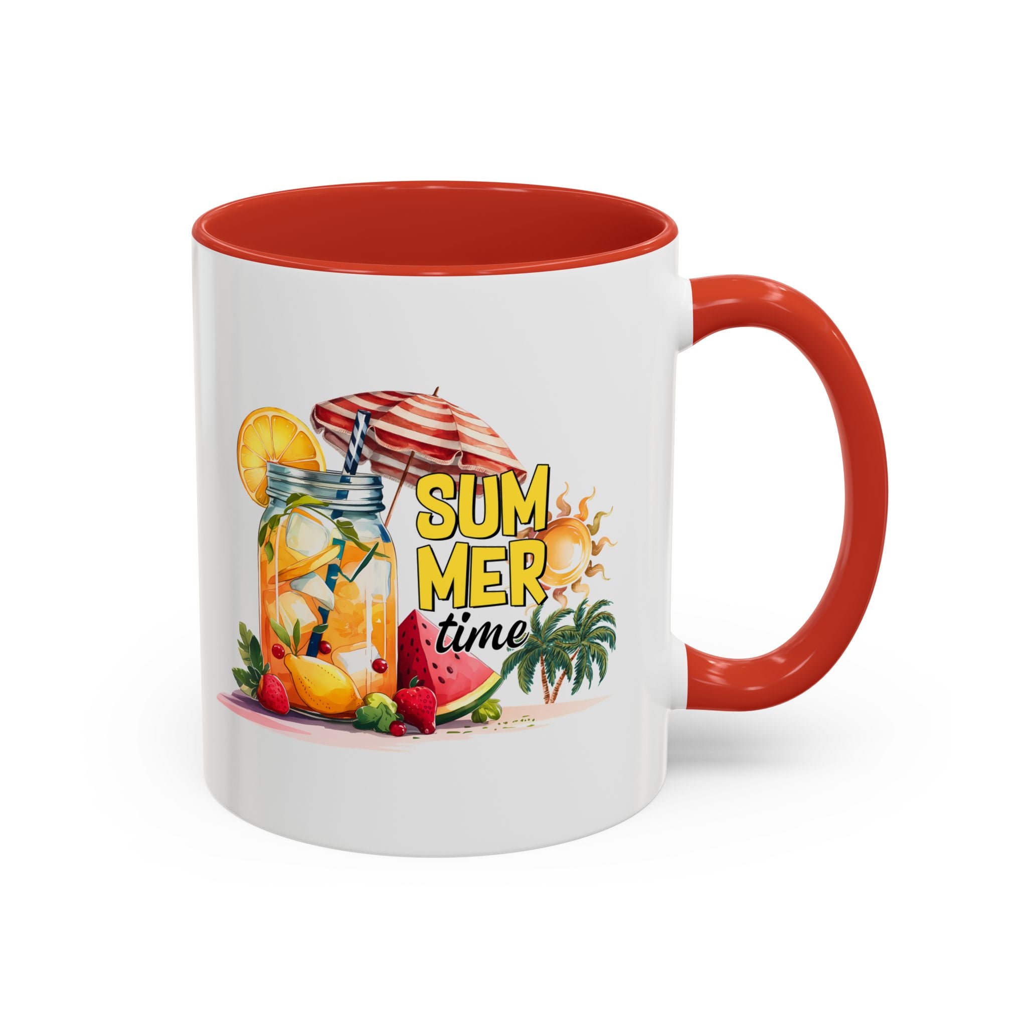 Summer Vibes Coffee Mug - 11 & 15oz - Perfect for Hot Days! free shipping