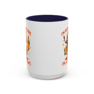 Funny attitude Duck Coffee Mug, I'm Not Arguing I'm Just Right Mug,  Gift for Coffee Lovers,  Birthdays