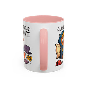 Chill Vibes Coffee Mug, Perfect for Lazy Days, Gift for Homebodies, Quirky Coffee Lover, Fun Desk Accessory, Work from Home Essentials