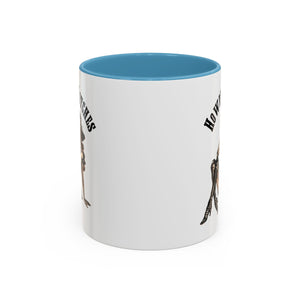 Howdy Witches Coffee Mug - Spooky Halloween Mug, Gift for Witches, Witchy Decor, Gothic Coffee Cup, Skeleton Design