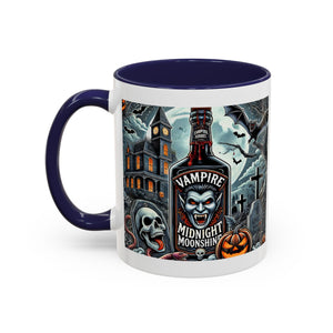 Gothic vampire Halloween Coffee Mug, Spooky Decor, Skull Design, Gift for Horror Lovers,  Party Essential, Unique Drinkware