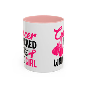 Empowering Cancer Warrior Mug, Coffee Cup for Fighters, Supportive Gift for Cancer Survivors, Inspiration for Awareness Events, [...]