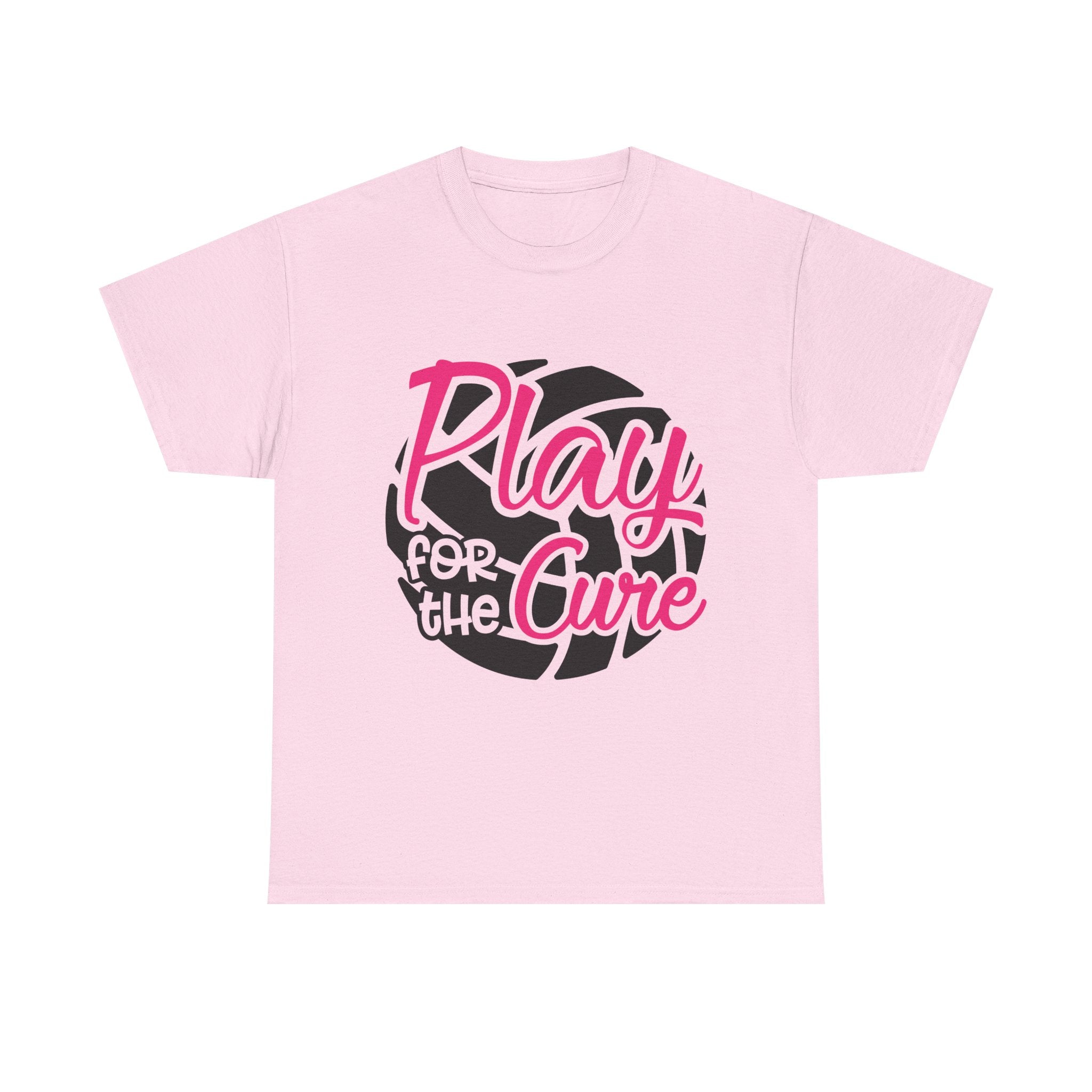 Unisex Motivational Sports Tee - "Play for the Cure" - Ideal for Team Events, Charity Runs, Sports Fans, Fitness Gifts, Casual Wear, [...]