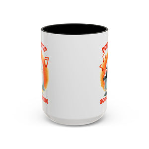 Ghost Coffee Mug, Perfect for Halloween, Fun Gift for Kids & Adults, Don't Stop Boo-lieving Mug, Caffeinated Spirits