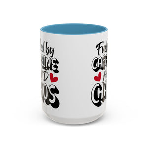 Caffeine Chaos Mug - Perfect for Coffee Lovers, Funny Gift for Friends, Home Office Essential, Birthday, Coffee Break