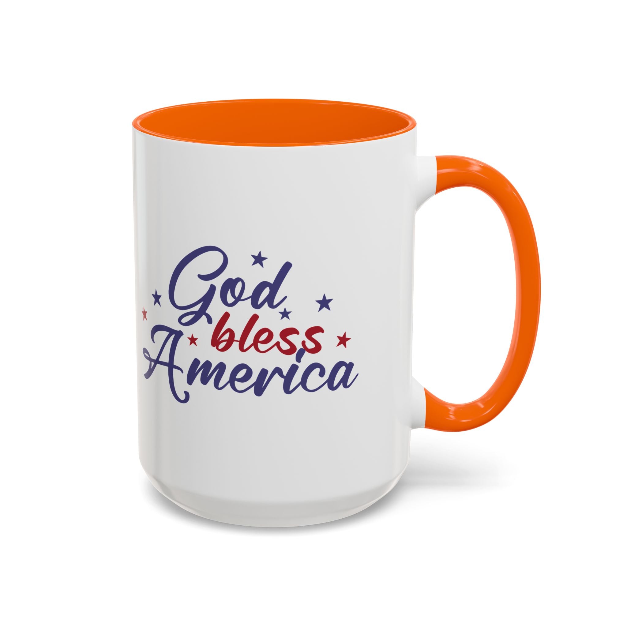 Patriotic Coffee Mug - God Bless America Design