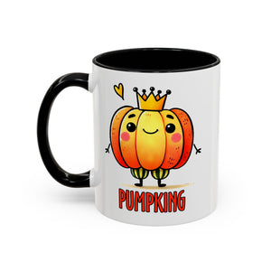 Pumpkin King Coffee Mug, Cute Mug for Fall, Halloween Decor, Gift for Pumpkin Lovers, Funny Holiday Mug, Fun Kitchenware
