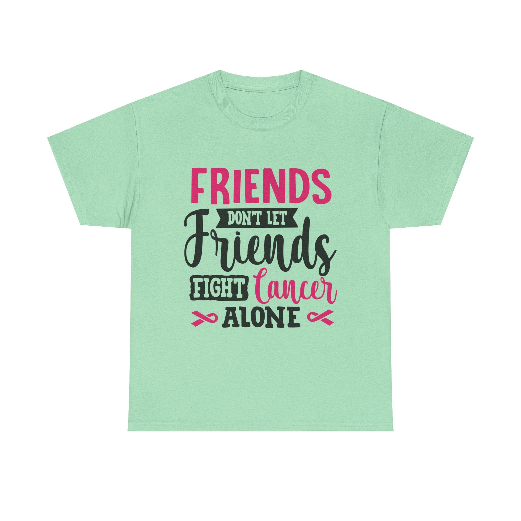 Unisex Cancer Awareness Tee, Support Friends, Fight Cancer Together, Inspirational Gift, Awareness Event Shirt