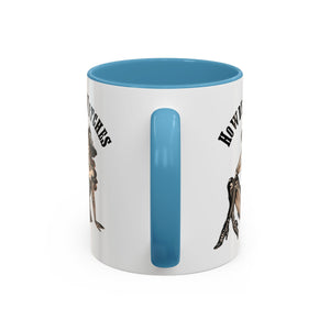 Howdy Witches Coffee Mug - Spooky Halloween Mug, Gift for Witches, Witchy Decor, Gothic Coffee Cup, Skeleton Design