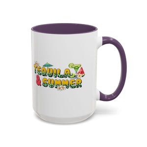 Summer Vibes Coffee Mug - Tequila & Summer Design