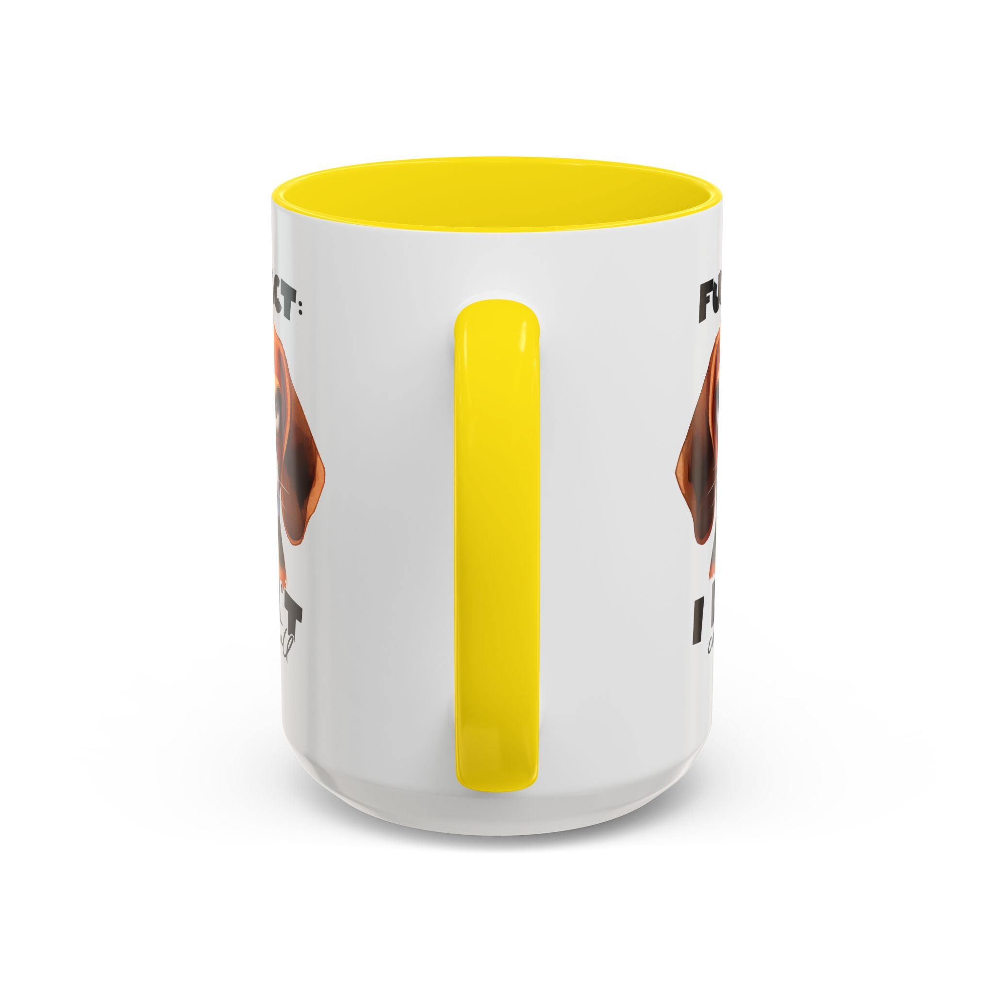 Funny Dog Accent Coffee Mug - Beagle Lover Gift, Pet Owner Present, Unique Animal Mug, Quirky Home Decor, Fun Fact Design