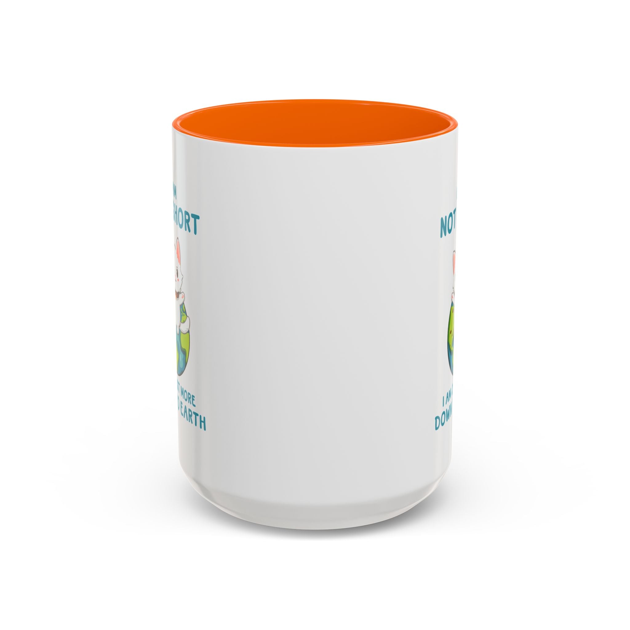 Cute Down to Earth Cat Coffee Mug - Perfect Gift for Cat Lovers