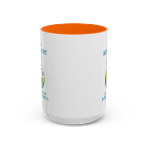 Cute Down to Earth Cat Coffee Mug - Perfect Gift for Cat Lovers