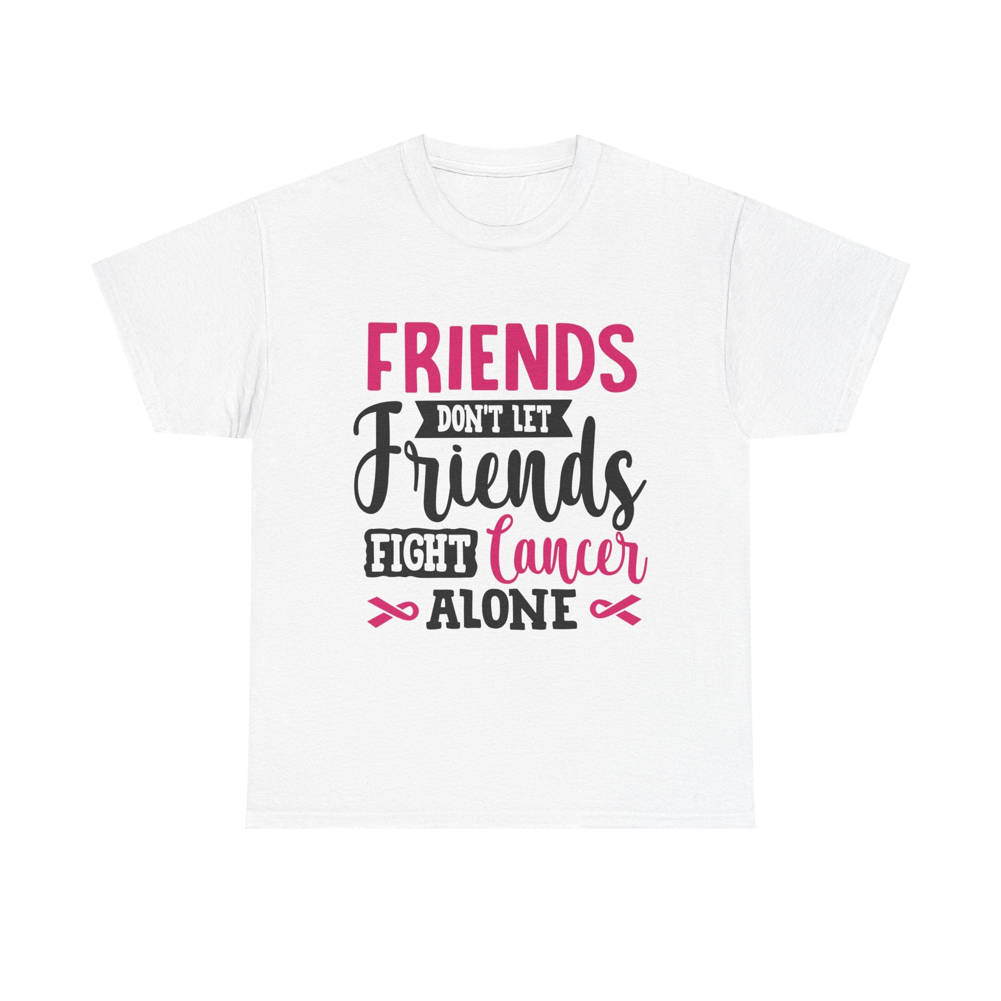 Unisex Cancer Awareness Tee, Support Friends, Fight Cancer Together, Inspirational Gift, Awareness Event Shirt